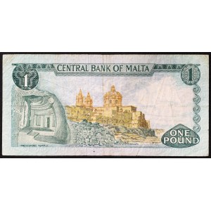 Malta, Republic (1972-date), 1 Lira 1967 (1973)