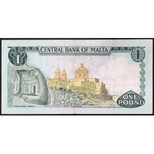 Malta, Republik (1972-datum), 1 Lira 1967 (1973)