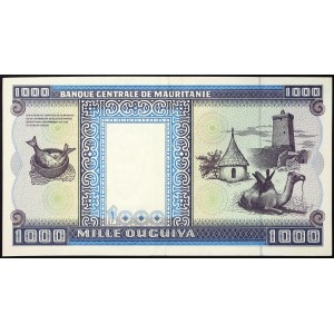 Mauritania, Republic (1960-date), 1.000 Ouguiya 28/11/1995