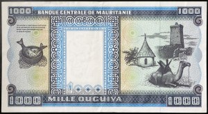 Mauritania, Republic (1960-date), 1.000 Ouguiya 28/11/2001
