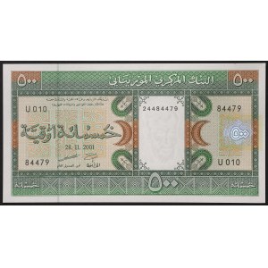 Mauritania, Repubblica (1960-data), 500 Ouguiya 28/11/2001