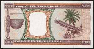 Mauritánie, Republika (1960-data), 200 Ouguiya 28/11/1996
