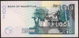 Mauritius, Repubblica (1968-data), 100 rupie 1998