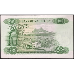 Mauritius, British Administration (unitil 1968), 25 Rupees 1967