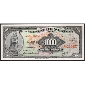 Mexico, Second Republic (1867-date), 1.000 Pesos 24/03/1971