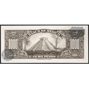 Mexique, Deuxième République (1867-date), 1.000 Pesos 24/03/1971