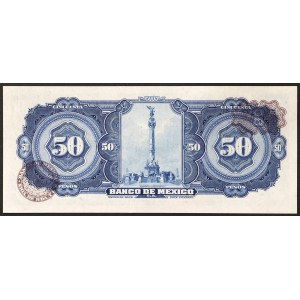 Mexiko, Druhá republika (1867-dátum), 50 pesos 29/12/1972