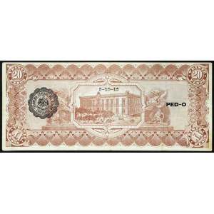 Mexico, Second Republic (1867-date), 20 Pesos 1915