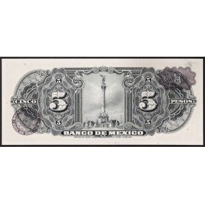 Mexico, Second Republic (1867-date), 5 Pesos 08/11/1961