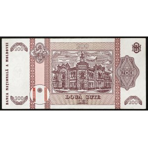 Moldova, Republic (1992-date), 200 Lei 2007