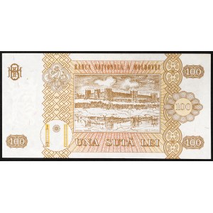 Moldavsko, republika (od roku 1992), 100 lei 2008