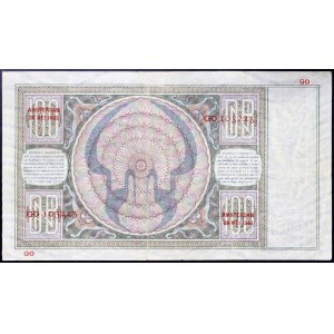 Paesi Bassi, Regno, Guglielmina I (1890-1948), 100 Gulden 1942
