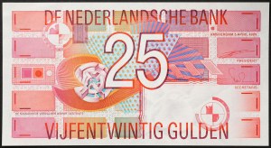 Pays-Bas, Royaume, Beatrix (1980-2013), 25 Gulden 1989