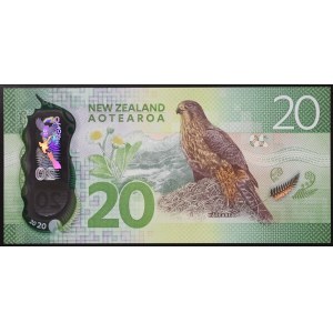 Nový Zéland, Stát (1907-data), 20 dolarů 2016