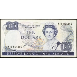 Neuseeland, Staat (1907-date), 10 Dollar 1985-89