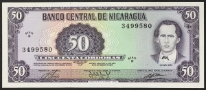 Nicaragua, République (1838-date), 50 Cordobas 1978