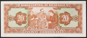 Nicaragua, République (1838-date), 20 Cordobas 1978