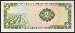 Nicaragua, Repubblica (1838-data), 2 Cordobas 1972