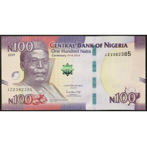 Nigeria, Federal Republic (1960-date), 100 Naira 2019