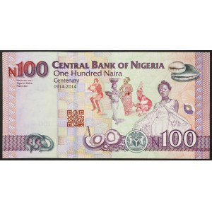 Nigeria, Republika Federalna (od 1960 r.), 100 naira 2019 r.