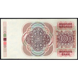 Nórsko, kráľovstvo, Olav V (1957-1991), 100 korún 1989