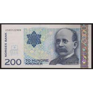 Norway, Kingdom, Harald V (1991-date), 200 Kroner n.d.