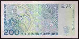 Nórsko, kráľovstvo, Harald V (1991-dátum), 200 korún b.d.