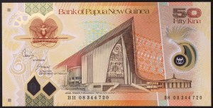 Papua-Nowa Gwinea, Wspólnota Narodów (od 1975), 50 Kina 2008