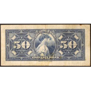 Peru, Republic (1901-date), 50 Soles 28/09/1950