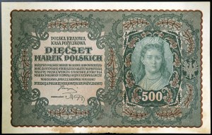 Polsko, republika (1916-1939), 500 Marek 23/08/1919