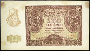 Poland, German Occupation (1939-1944), 100 Zlotych 01/03/1940