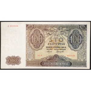 Poland, German Occupation (1939-1944), 100 Zlotych 01/08/1941