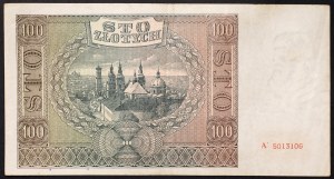 Polska, okupacja niemiecka (1939-1944), 100 złotych 01/08/1941