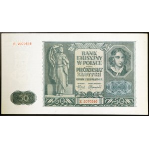 Polonia, occupazione tedesca (1939-1944), 50 Zlotych 01/08/1941