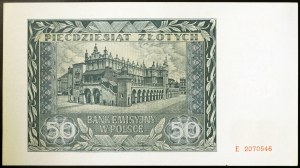 Polen, Deutsche Besatzung (1939-1944), 50 Zlotych 01/08/1941