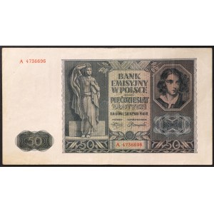 Polen, Deutsche Besatzung (1939-1944), 50 Zlotych 01/08/1941