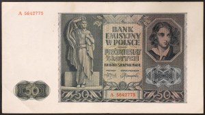 Polen, Deutsche Besatzung (1939-1944), 50 Zlotych 01/08/1941