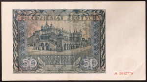 Polonia, occupazione tedesca (1939-1944), 50 Zlotych 01/08/1941