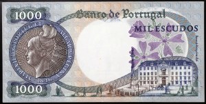 Portugal, République (1910-date), 1.000 Escudos 19/05/1967
