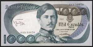 Portugalsko, Republika (1910-data), 1.000 Escudos 26/10/1982