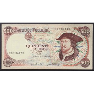 Portugalsko, Republika (1910-data), 500 Escudos 06/09/1979