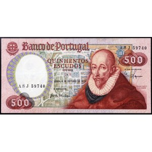 Portugalsko, Republika (1910-data), 500 Escudos 1982