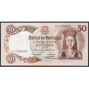 Portugal, Republik (ab 1910), 50 Escudos 28/02/1964