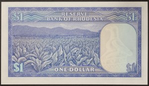 Rhodézia, republika (1970-1979), 1 dolár 02/08/1979