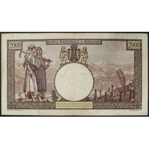 Rumunsko, kráľovstvo, Mihai I. (1940-1947), 2 000 lei 18. 11. 1941