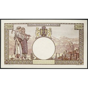 Romania, Regno, Mihai I (1940-1947), 2.000 Lei 10/10/1944