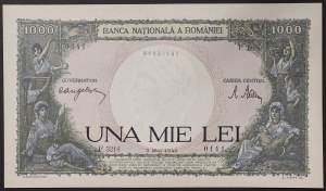 Rumunsko, kráľovstvo, Mihai I. (1940-1947), 1 000 lei 02/05/1944
