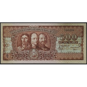 Rumunsko, republika (1949-dátum), 500 Lei 15/10/1949