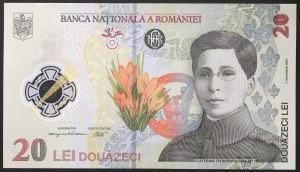 Rumänien, Republik (1949-datum), 20 Lei 2021