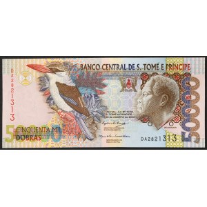 Saint Thomas and Prince Island, Republic (1977-date), 50.000 Dobras 26/08/2004